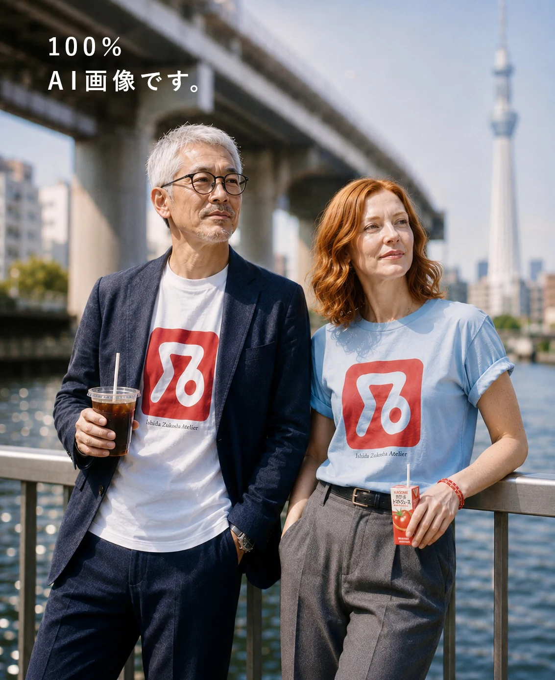 石田図工室ロゴT 3